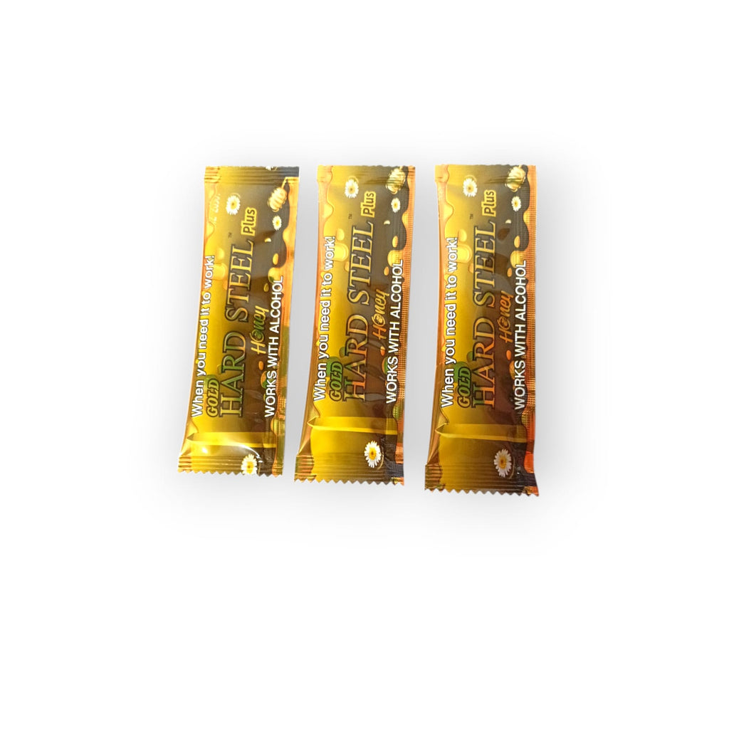 Gold Hard Steel Plus Honey 3 Piezas