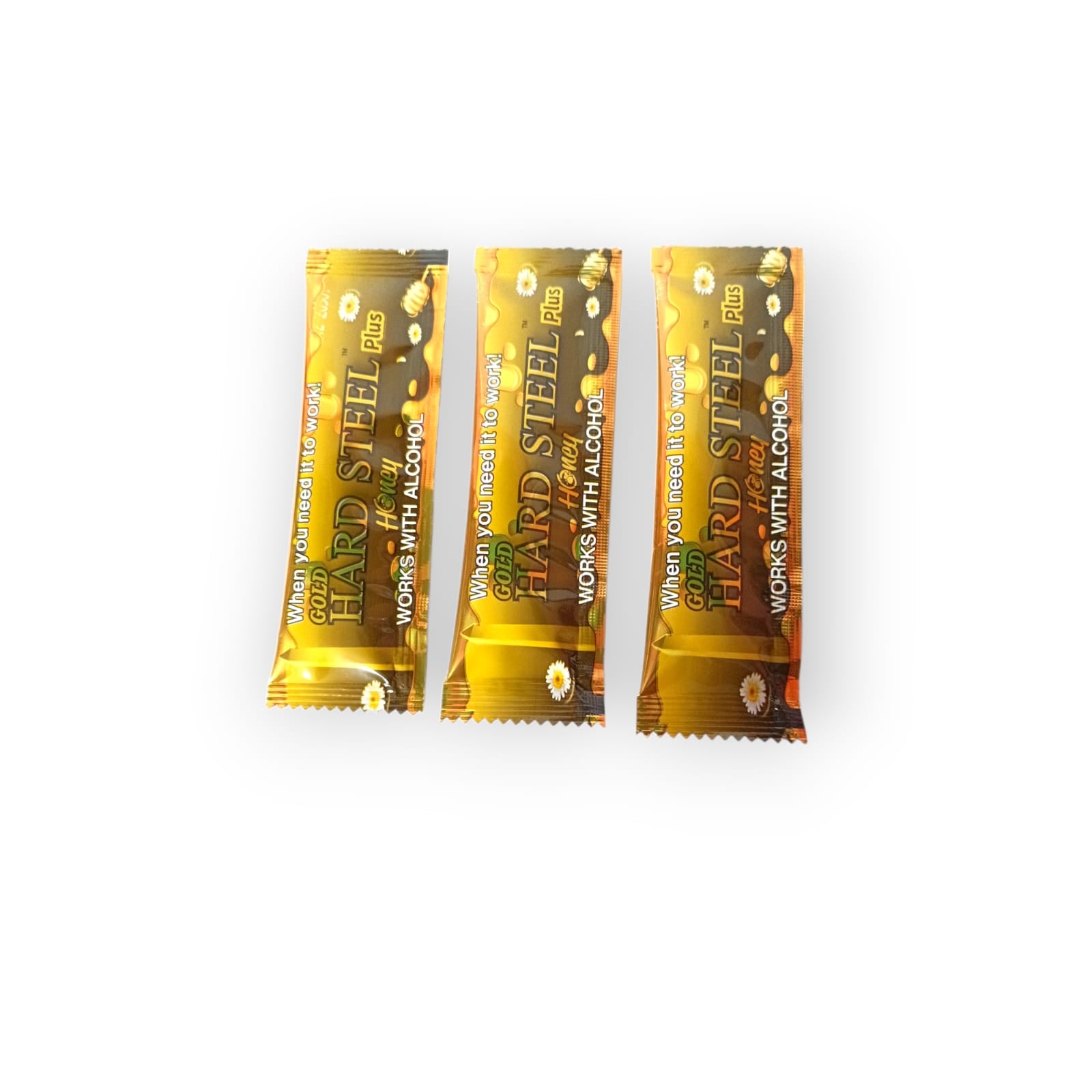 Gold Hard Steel Plus Honey 3 Piezas