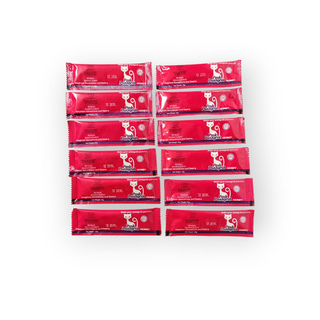 Pink Pussycat Honey 12 Piezas