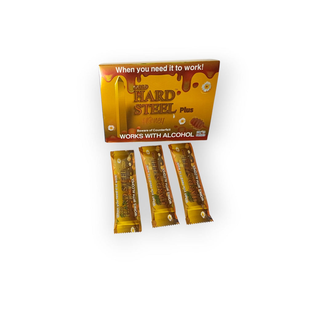 Gold Hard Steel Plus Honey 3 Piezas