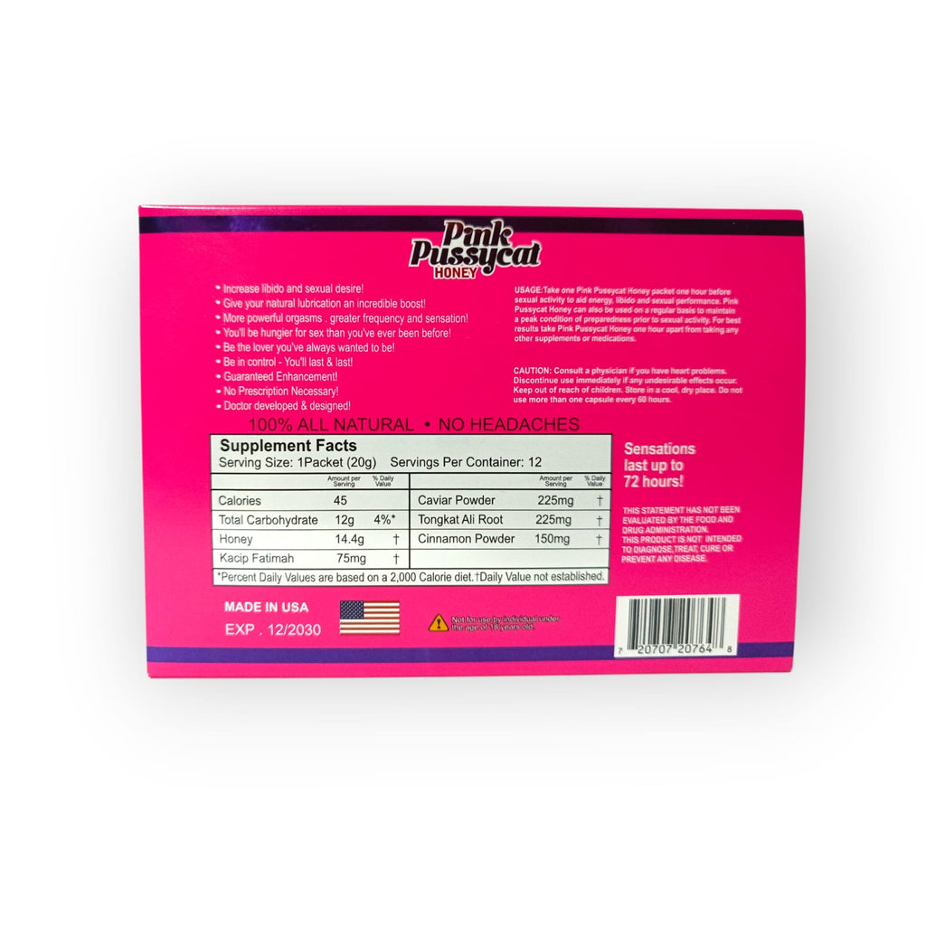 Pink Pussycat Honey 3 Piezas