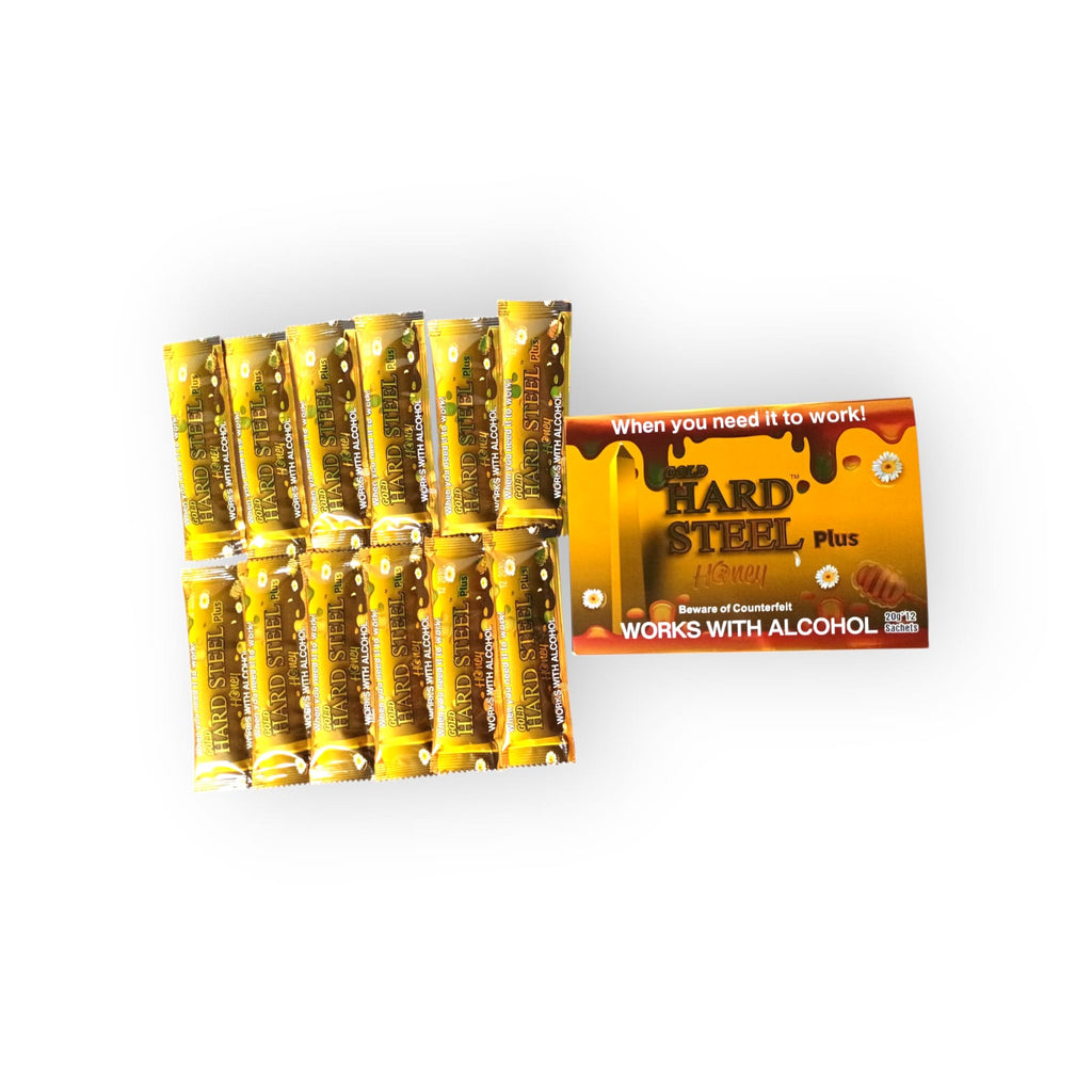Gold Hard Steel Plus Honey 12 Piezas